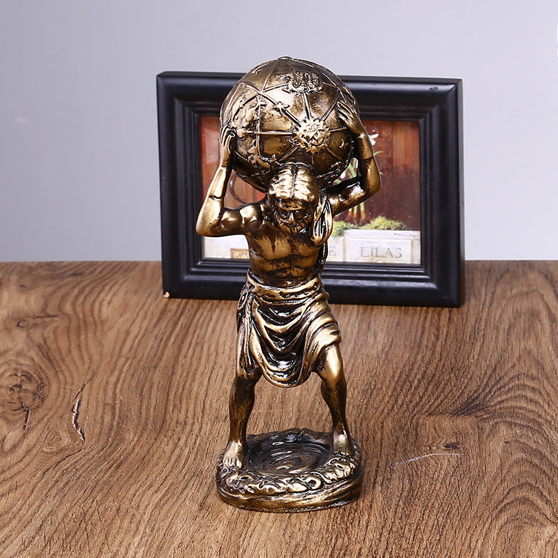 Desktop Titan Greek Mythology Resin Decorative Figurine Craft Statue
