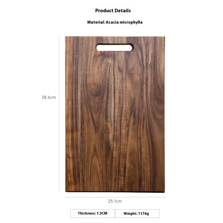 Square Acacia Wood Large Cutting Board Steak Household Chopping Board